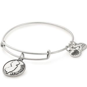 Alex and Ani New Jersey Charm Bangle - Silver